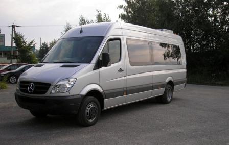 Bus rental Madrid, Spain Mercedes Benz Sprinter Lux TOP Business class